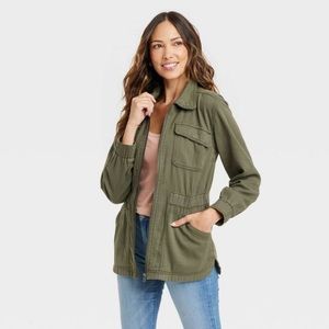Knox Rose green utility jacket